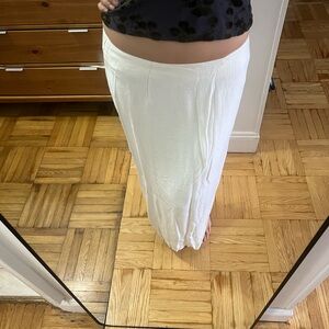 White Maxi Skirt